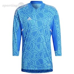 Koszulka bramkarska męska adidas Condivo 22 Goalkeeper Jersey Long Slevee niebieska HB1616 Adidas teamwear