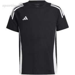 Koszulka dla dzieci adidas Tiro 24 Sweat Tee czarna IJ9953 Adidas teamwear