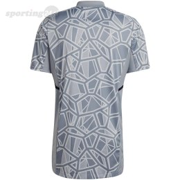 Koszulka męska Condivo 22 Goalkeeper Jersey Short Sleeve szara HB1622 Adidas teamwear