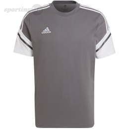 Koszulka męska adidas Condivo 22 Tee szaro-biała HD2316 Adidas teamwear
