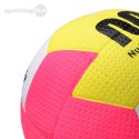 Piłka ręczna Meteor Nuage Mini 0 żółto-różowo-biała 16695 Meteor