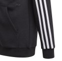 Bluza dla dzieci adidas Essentials 3-Stripes Hoodie czarna GQ8900 Adidas