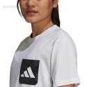 Koszulka damska adidas Lace Camo GFX 1 biała GT8832 Adidas