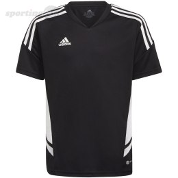 Koszulka dla dzieci adidas Condivo 22 Jersey czarno-biała HA6278 Adidas teamwear