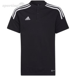Koszulka dla dzieci adidas Condivo 22 Polo czarna H44110 Adidas teamwear