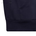 Bluza dla dzieci adidas Colorblock Fleece biało-granatowa HC5659 Adidas