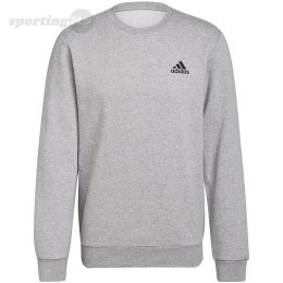 Bluza męska adidas Essentials Fleece Sweatshirt szara H12221 Adidas