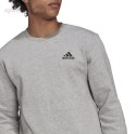 Bluza męska adidas Essentials Fleece Sweatshirt szara H12221 Adidas