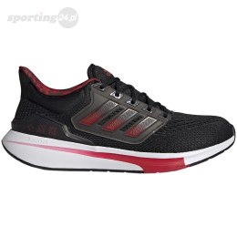Buty męskie adidas EQ21 Run Shoes czarno-czerwone GZ4053 Adidas