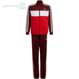 Dres dla dzieci adidas Essentials Track Suit bordowo-czerwony HE9317 Adidas