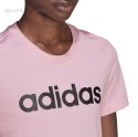 Koszulka damska adidas Loungwear Essentials Slim Logo Tee różowa HD1681 Adidas