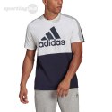 Koszulka męska adidas M CB T biało-granatowa HE4329 Adidas