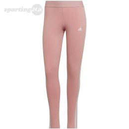 Legginsy damskie adidas Loungwear Essentials 3-Stripes różowe HD1828 Adidas