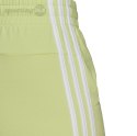 Spodenki damskie adidas Essentials Slim 3-Stripes Shorts zielone HE9361 Adidas