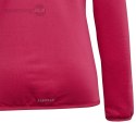 Bluza dla dzieci adidas Designed 2 Move 3-Stripes Hoodie Full Zip różowa HM4485 Adidas