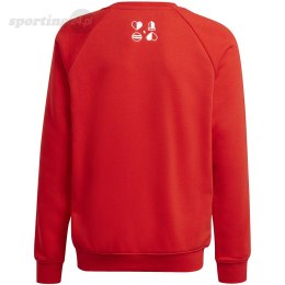Bluza dla dzieci adidas FC Bayern Crew czerwona HF1353 Adidas