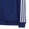 Bluza dla dzieci adidas Tiro 23 League Sweat Hoodie granatowo-biała HS3605 Adidas