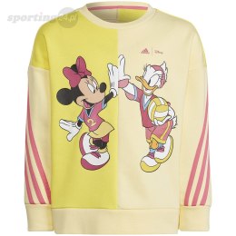 Bluza dla dzieci adidas adidas x Disney Daisy Duck Crew żółta HK6638 Adidas