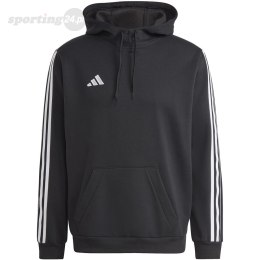Bluza męska adidas Tiro 23 League Sweat Hoodie czarno-biała HS3598 Adidas