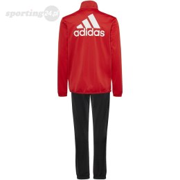 Dres dla dzieci adidas Essentials Track Suit czerwono-czarny HP0846 Adidas