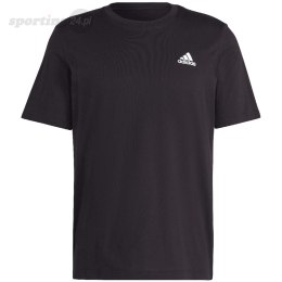 Koszulka męska adidas Essentials Jersey Embroidered Small Logo czarna IC9282 Adidas