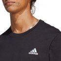 Koszulka męska adidas Essentials Jersey Embroidered Small Logo czarna IC9282 Adidas