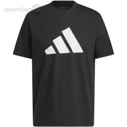 Koszulka męska adidas Inline Basketball Graphic czarna IC1855 Adidas