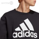 Bluza męska adidas Essentials French Terry Big Logo czarna IC9324 Adidas