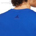 Bluza męska adidas Essentials French Terry Big Logo niebieska IC9325 Adidas