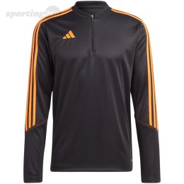 Bluza męska adidas Tiro 23 Club Training Top czarno-pomarańczowa HZ0182 Adidas