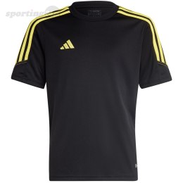 Koszulka dla dzieci adidas Tiro 23 Club Training Jersey czarno-żółta IC1591 Adidas