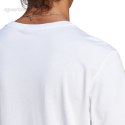 Koszulka męska adidas Essentials Single Embroidered Small Logo biała IC9286 Adidas