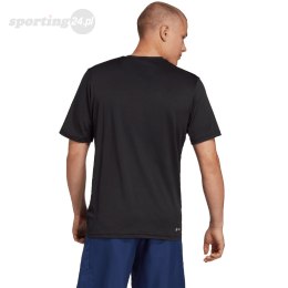 Koszulka męska adidas Train Essentials Stretch Training czarna IC7413 Adidas
