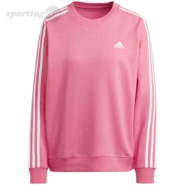 Bluza damska adidas Essentials 3-Stripes różowa IC9906 Adidas