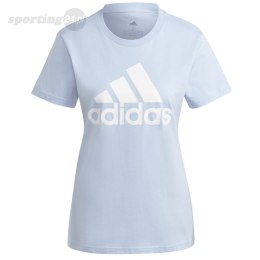 Koszulka damska adidas Loungewear Essentials Logo Tee błękitna IC0637 Adidas