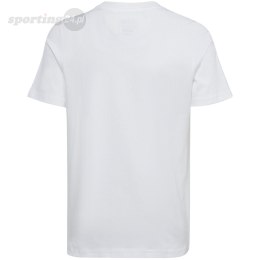 Koszulka dla dzieci adidas Essentials Big Logo Cotton Tee biała IB1670 Adidas