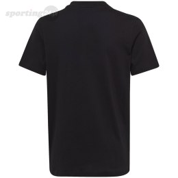 Koszulka dla dzieci adidas Essentials Big Logo Cotton Tee czarna IC6855 Adidas