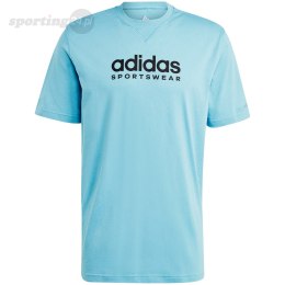 Koszulka męska adidas All SZN Graphic Tee niebieska IC9820 Adidas