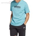 Koszulka męska adidas All SZN Graphic Tee niebieska IC9820 Adidas