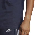Koszulka męska adidas Essentials Single Jersey 3-Stripes Tee granatowa IC9335 Adidas