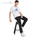 Koszulka męska adidas Essentials Single Jersey Big Logo Tee biała IJ8579 Adidas