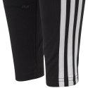 Legginsy dla dzieci adidas Essentials 3-Stripes Cotton Tights czarne IC3623 Adidas