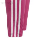 Legginsy dla dzieci adidas Essentials Aerorady 3-Stripes High-Waisted Tights różowe HR5790 Adidas