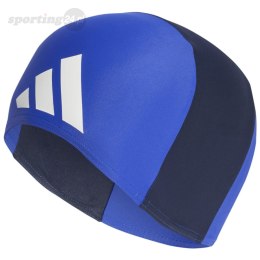 Czepek dla dzieci adidas Fabric Swim Cap niebieski HS0562 Adidas
