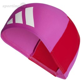 Czepek dla dzieci adidas Fabric Swim Cap różowy HA7331 Adidas
