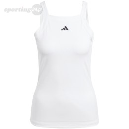 Koszulka damska adidas Top Aeroready Train Essentials Minimal Branding biała HZ5621 Adidas