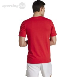 Koszulka męska adidas Train Essentials Seasonal Training Graphic czerwona IJ9604 Adidas