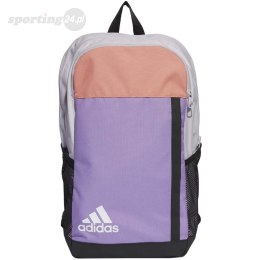 Plecak adidas Motion Badge of Sport fioletowo-pomarańczowy IK6889 Adidas