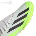 Buty piłkarskie adidas X Crazyfast.3 TF biało-zielone ID9337 Adidas