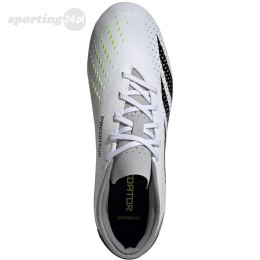 Buty piłkarskie adidas Predator Accuracy.3 L FG biało-szare GZ0014 Adidas